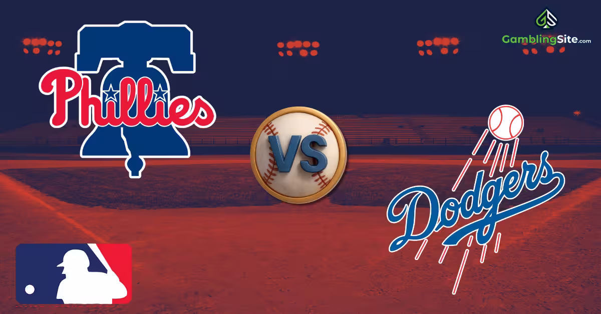 Philadelphia Phillies vs. Los Angeles Dodgers - MLB Logo