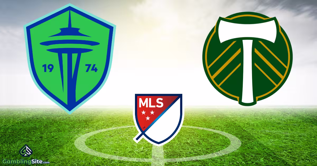 Seattle Sounders vs. Portland Timbers - MLS Logo
