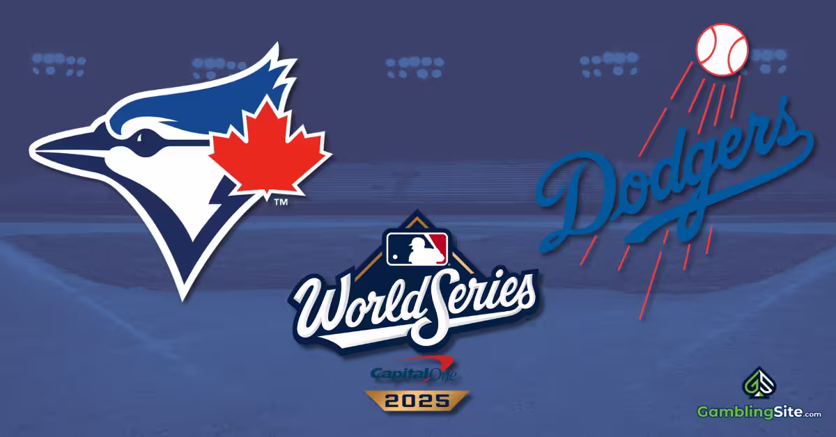 Toronto Blue Jays vs. Los Angeles Dodgers - 2025 World Series Logo