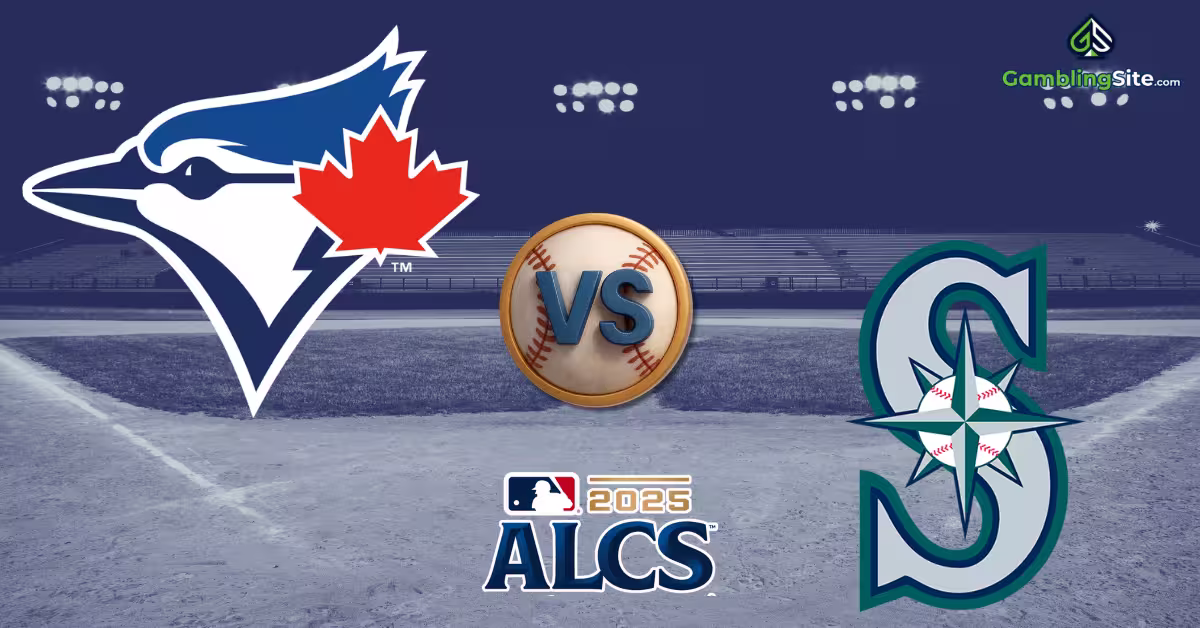 Toronto Blue Jays vs. Seattle Mariners - MLB 2025 ALCS Logo