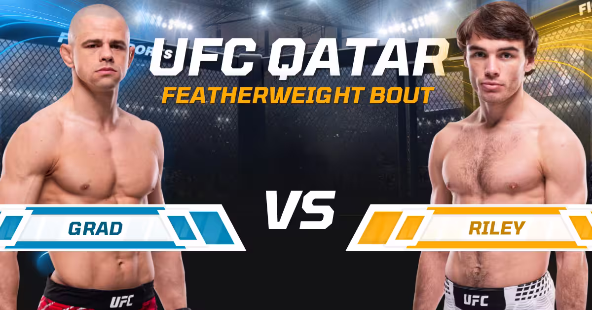 Bogdan Grad vs. Luke Riley - UFC Qatar
