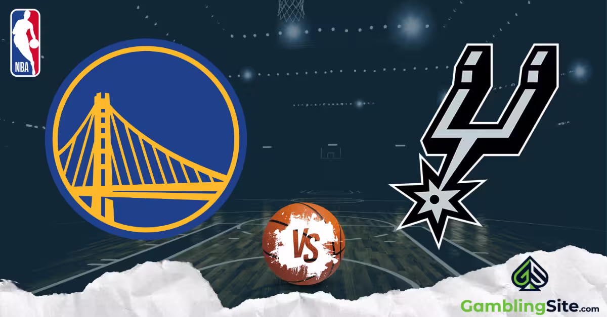 Golden State Warriors vs. San Antonio Spurs - NBA Logo
