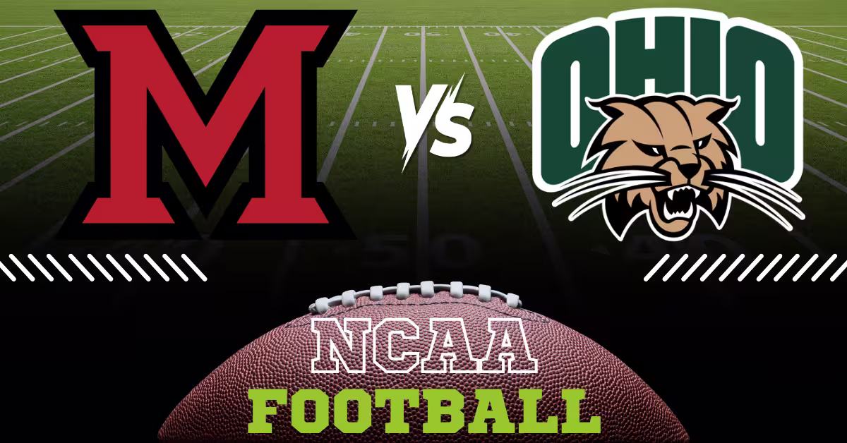 Miami Redhawks vs. Ohio Bobcats - NCAA Football