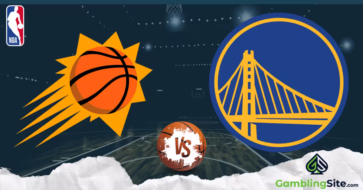 Phoenix Suns vs. Golden State Warriors - NBA Logo