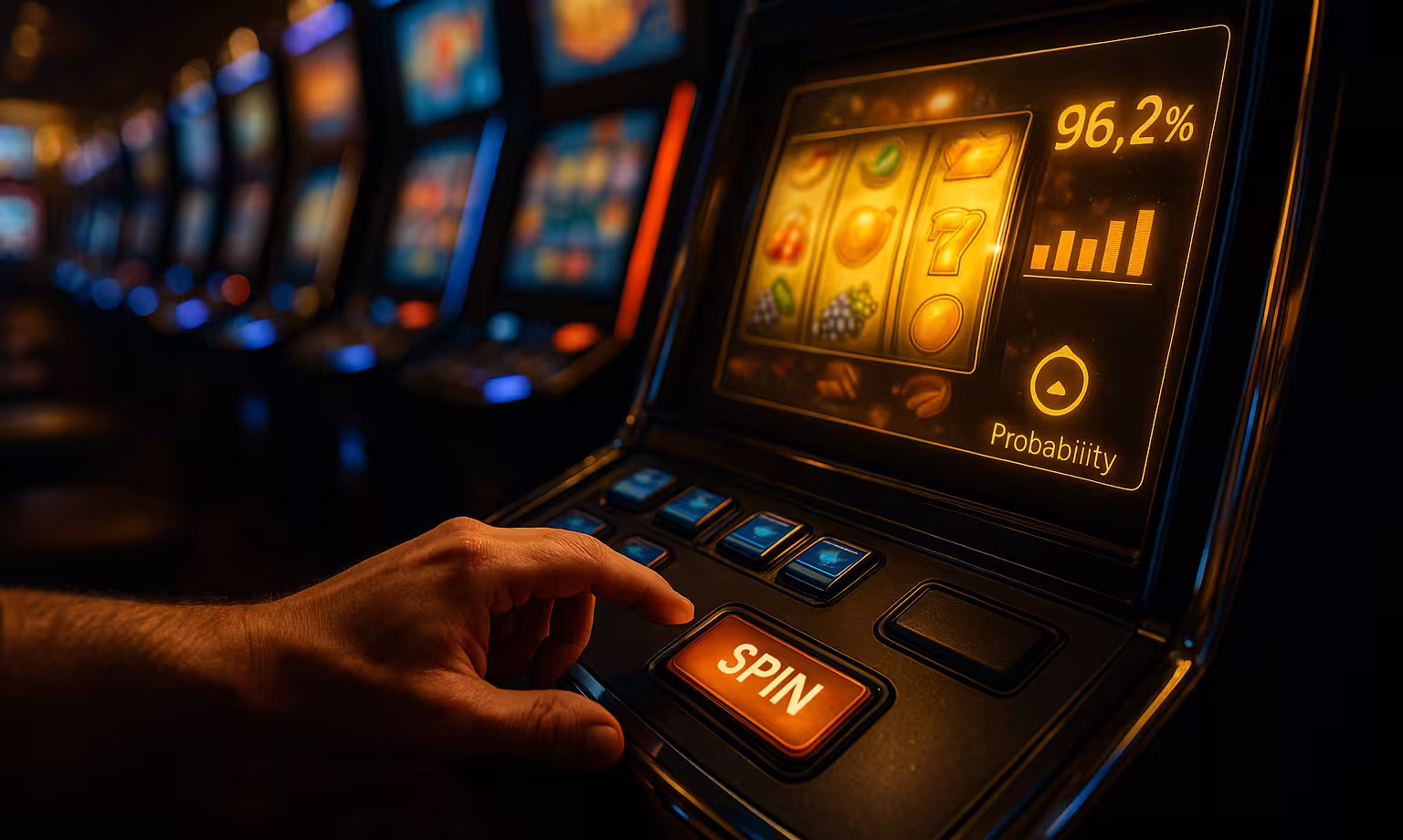 When a Slot Machine is About to Hit