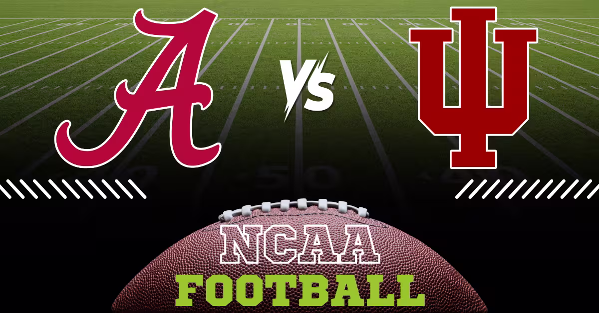 Alabama Crimson Tide vs. Indiana Hoosiers - NCAA Football
