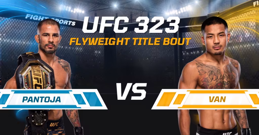 Alexandre Pantoja vs. Joshua Van - UFC 323
