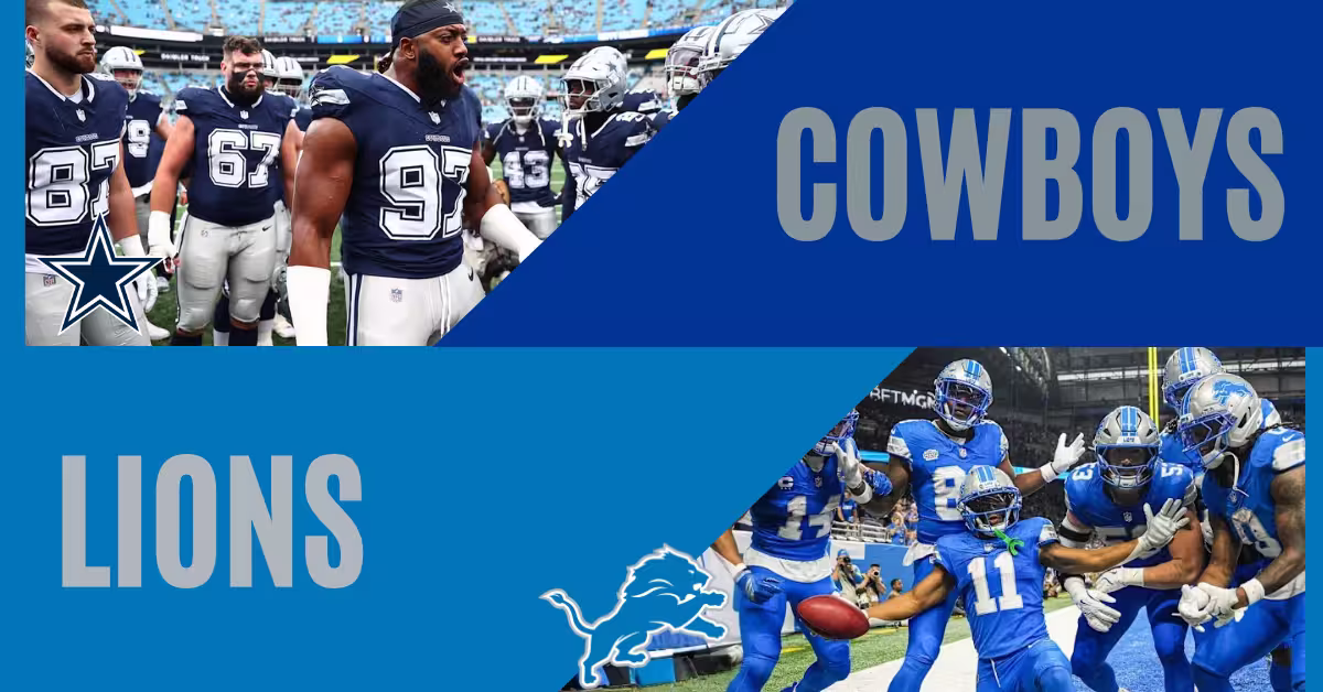 Dallas Cowboys vs. Detroit Lions