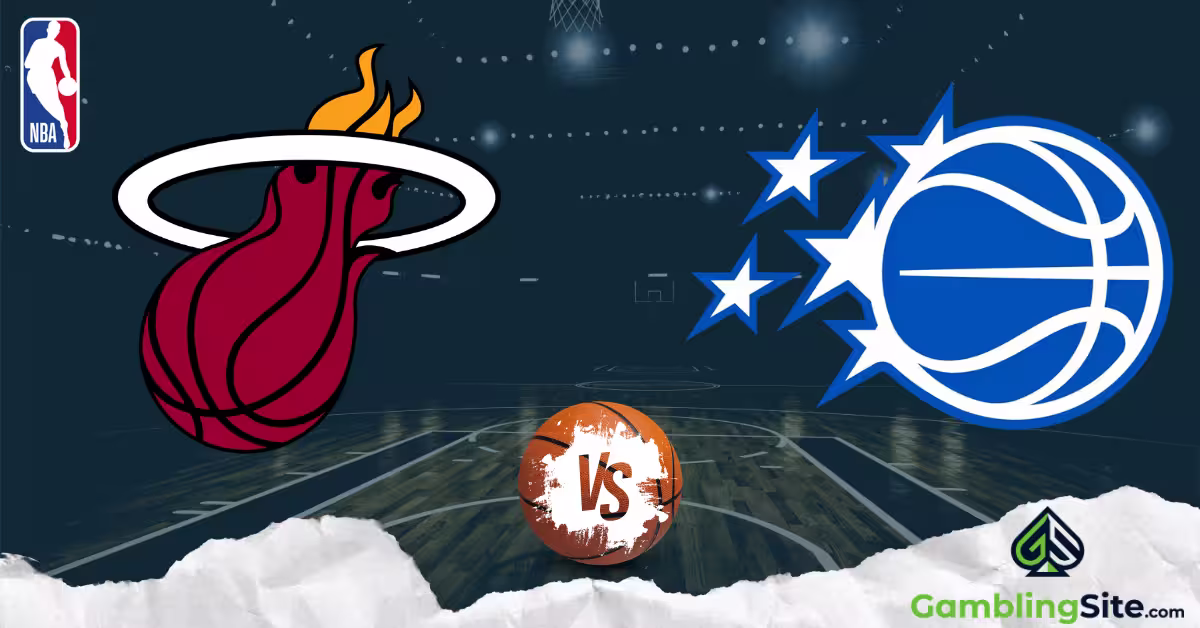 Miami Heat vs. Orlando Magic - NBA Logo