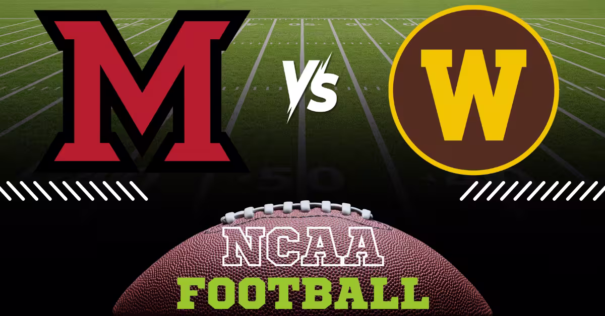 Miami (OH) RedHawks vs. Western Michigan Broncos - NCAA Football