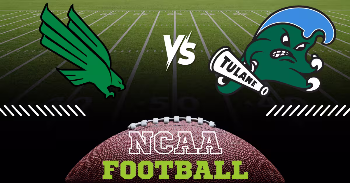 North Texas Mean Green vs. Tulane Green Wave - NCAA Football