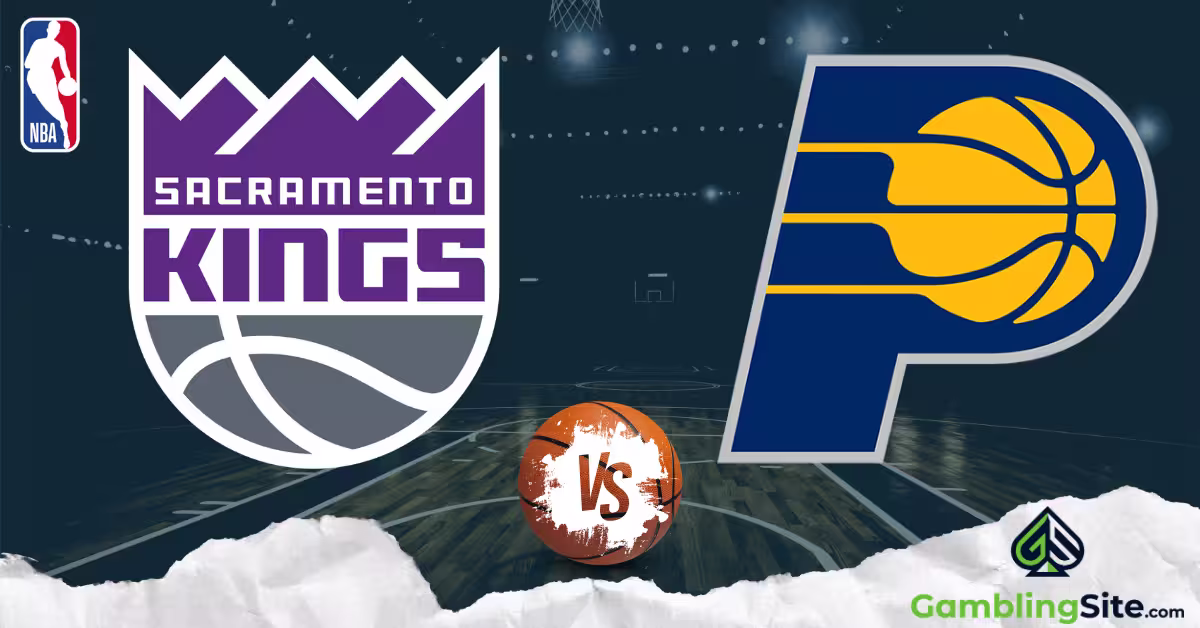 Sacramento Kings vs. Indiana Pacers - NBA Logo