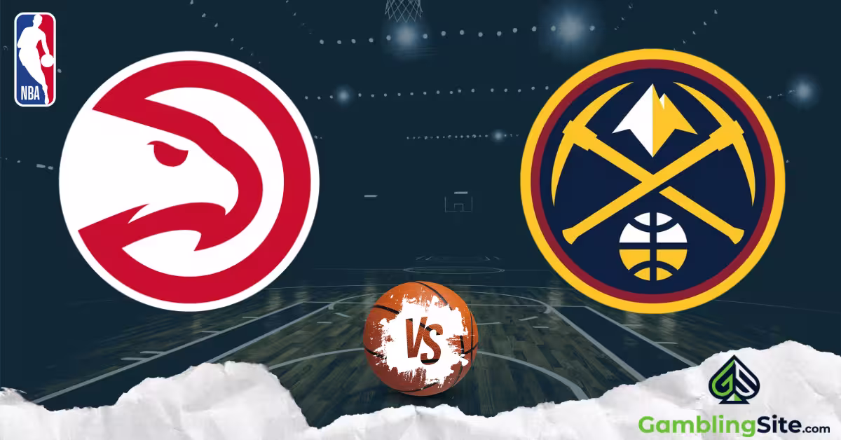 Atlanta Hawks vs. Denver Nuggets - NBA Logo
