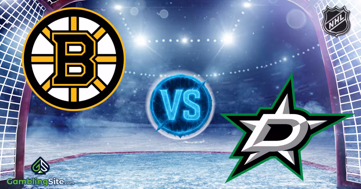 Boston Bruins vs. Dallas Stars - NHL Logo