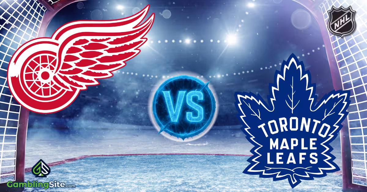Detroit Red Wings vs. Toronto Maple Leafs - NHL Logo