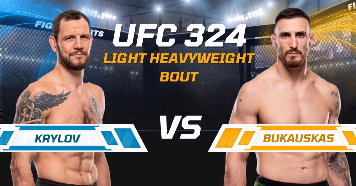 Nikita Krylov vs. Modestas Bukauskas - UFC 324