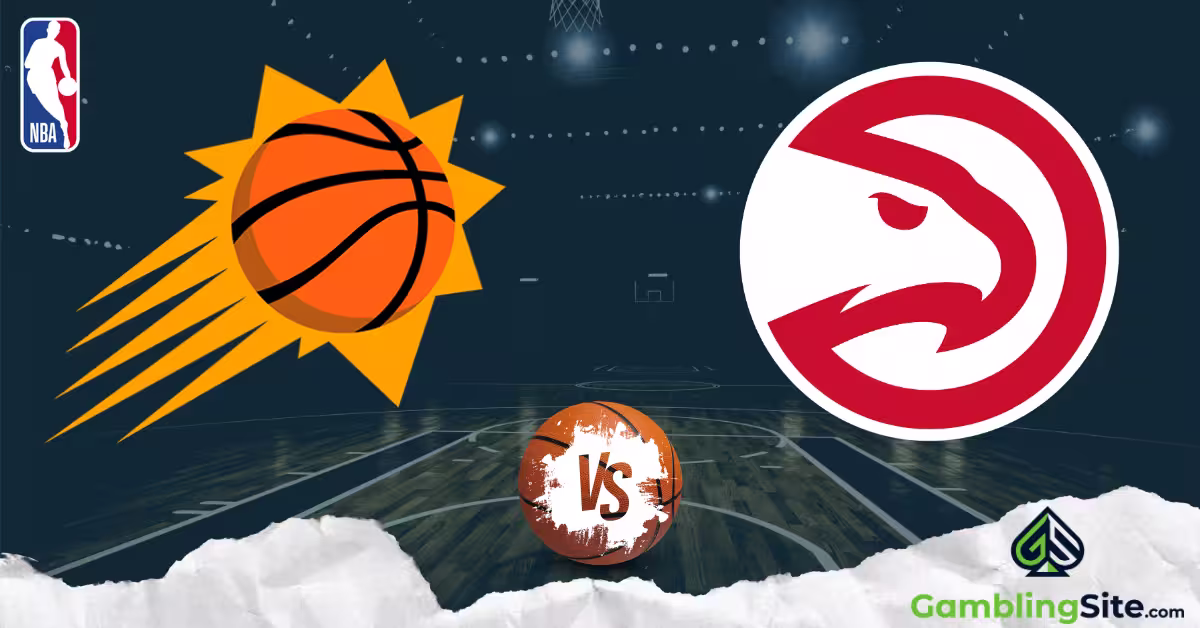Phoenix Suns vs. Atlanta Hawks - NBA Logo