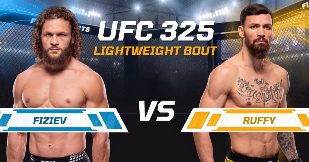 Rafael Fiziev vs. Mauricio Ruffy - UFC 325