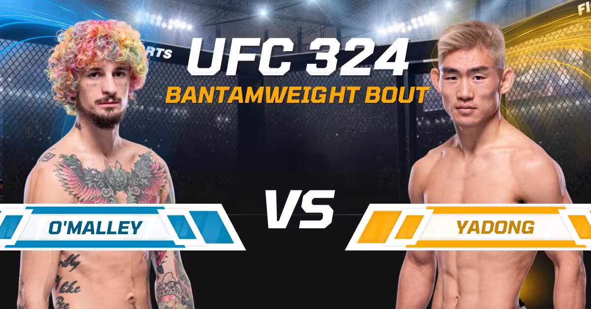 Sean O'Malley vs. Song Yadong - UFC 324 (1)