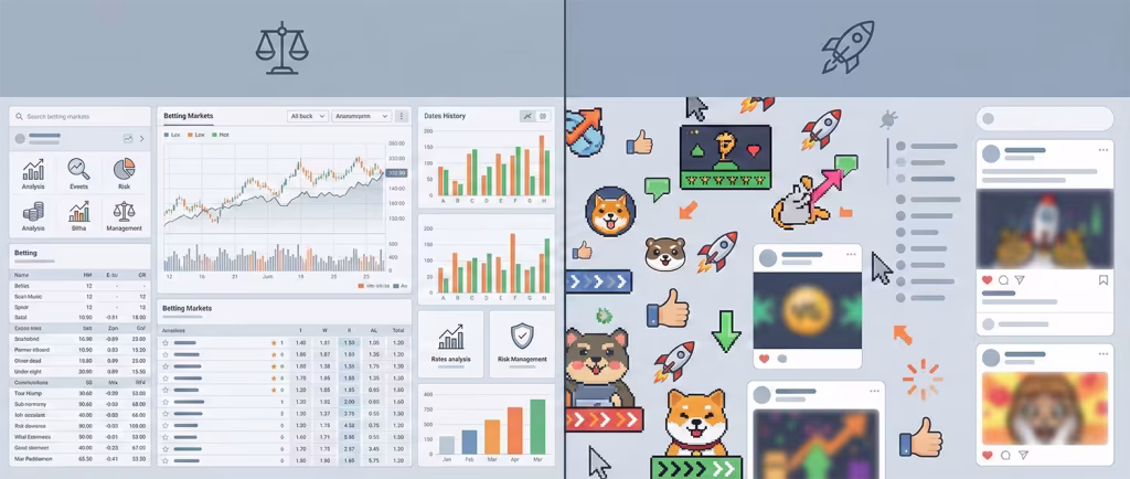 Meme Bets vs. Real Betting Markets