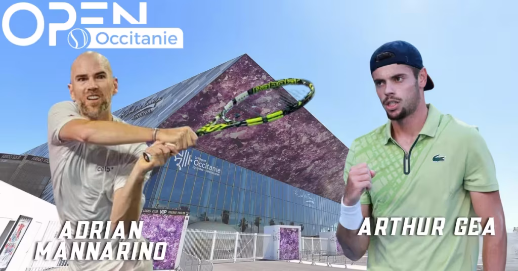 Adrian Mannarino vs. Arthur Gea - Open Occitanie Logo