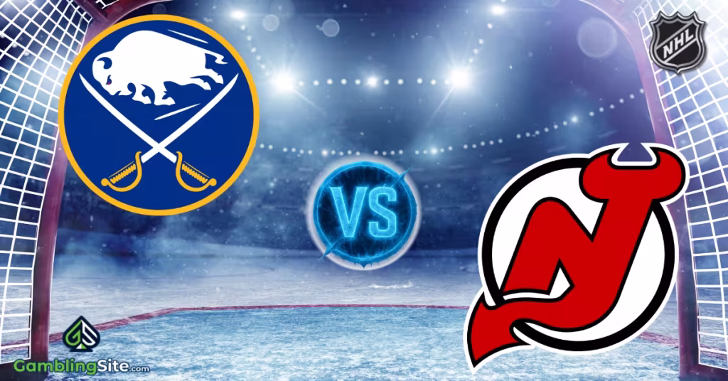 Buffalo Sabres vs. New Jersey Devils - NHL Logo
