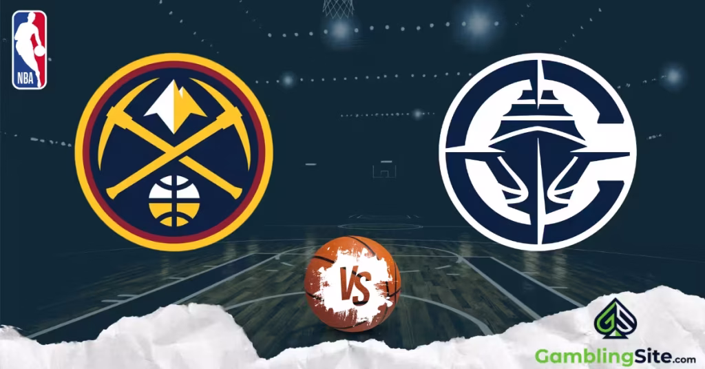 Denver Nuggets vs. Los Angeles Clippers - NBA Logo