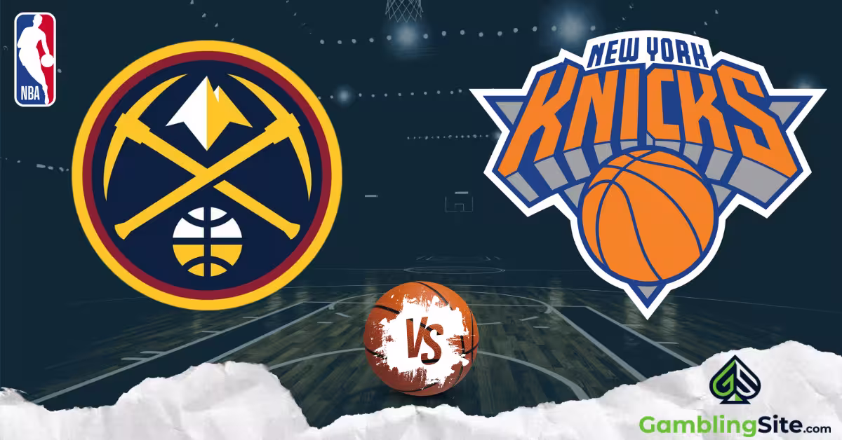 Denver Nuggets vs. New York Knicks - NBA Logo