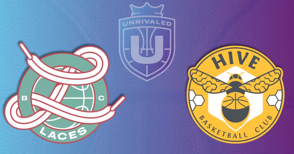 Laces BC vs. Hive BC - Unrivaled Logo