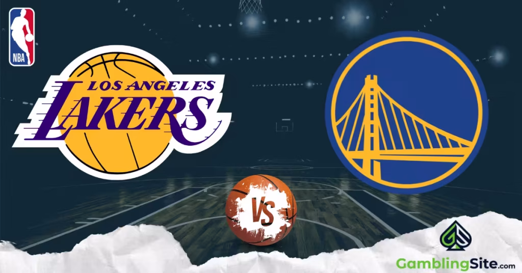 Los Angeles Lakers vs. Golden State Warriors - NBA Logo