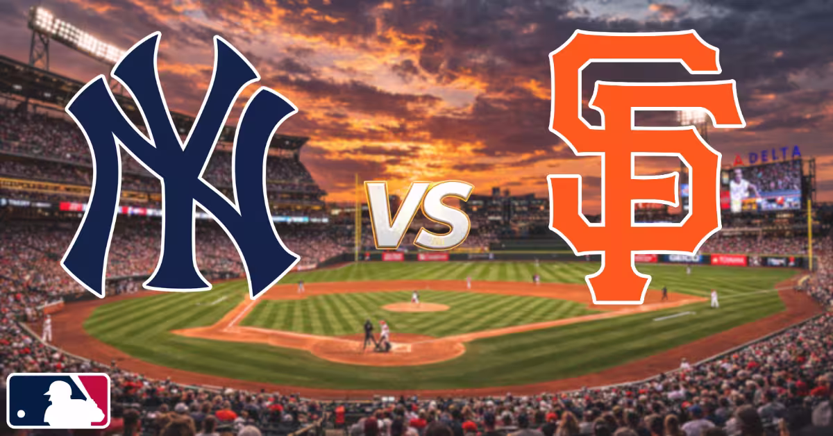 New York Yankees vs. San Francisco Giants - MLB Logo