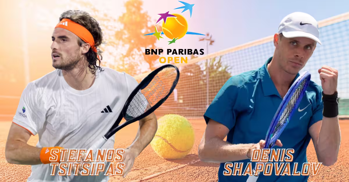 Stefanos Tsitsipas vs. Denis Shapovalov - Logo