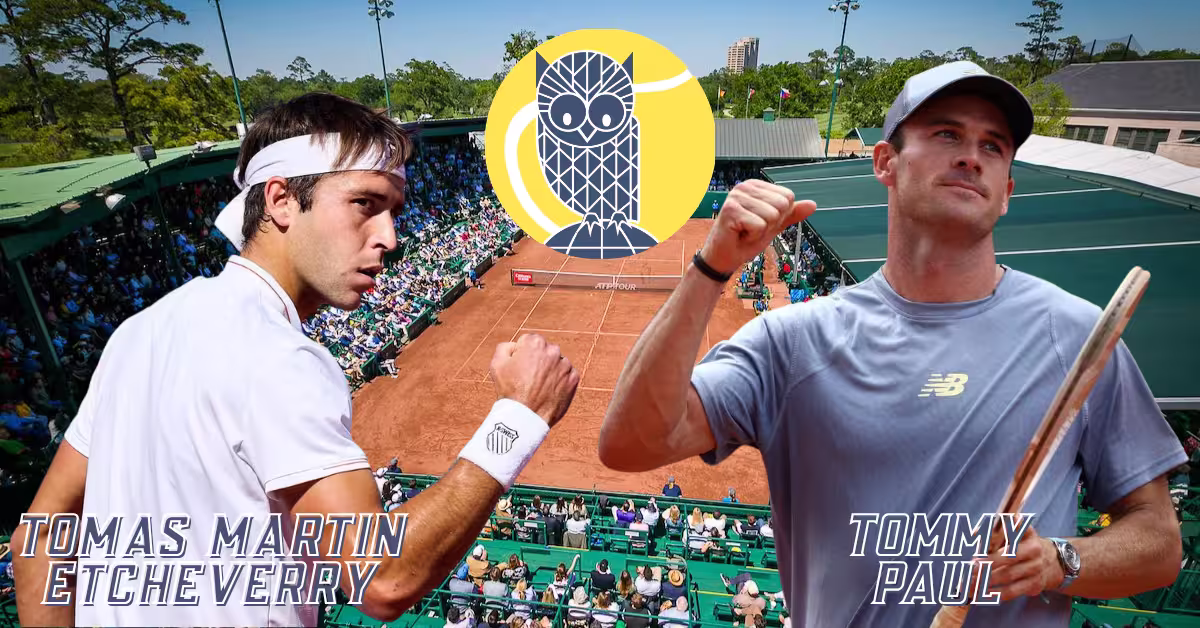 Tomas Martin Etcheverry vs. Tommy Paul - 2026 Men’s Clay Court Championship Logo