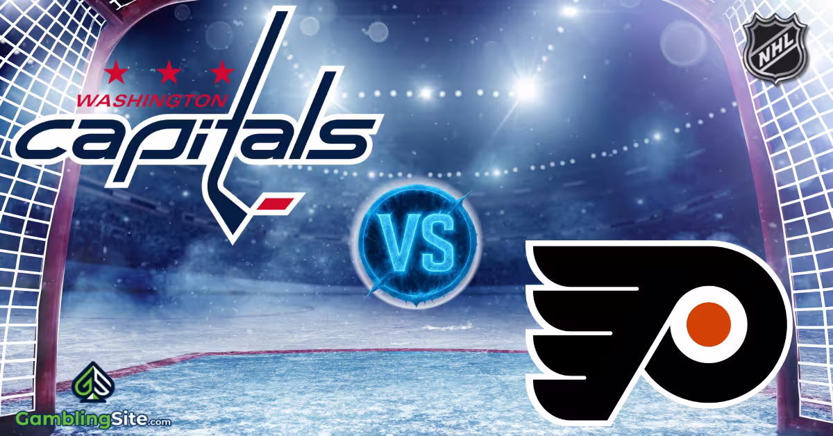 Washington Capitals vs. Philadelphia Flyers - NHL Logo