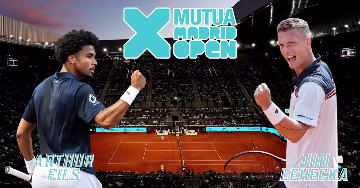 Arthur Fils vs. Jiri Lehecka - Madrid Open Logo