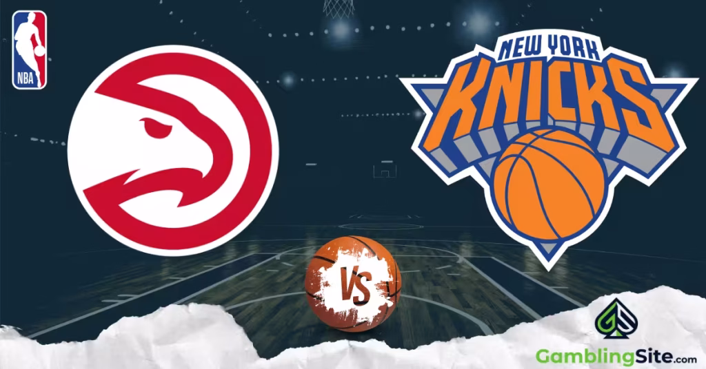 Atlanta Hawks vs. New York Knicks - NBA Logo