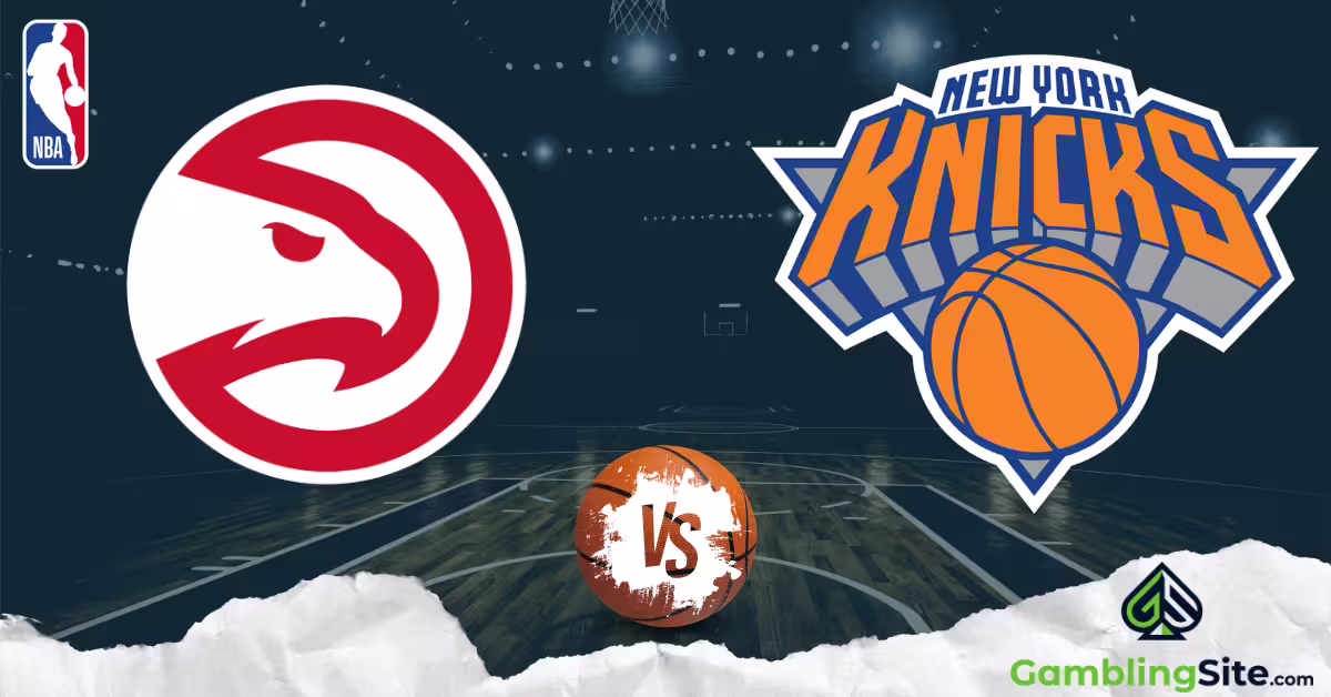 Atlanta Hawks vs. New York Knicks - NBA Logo