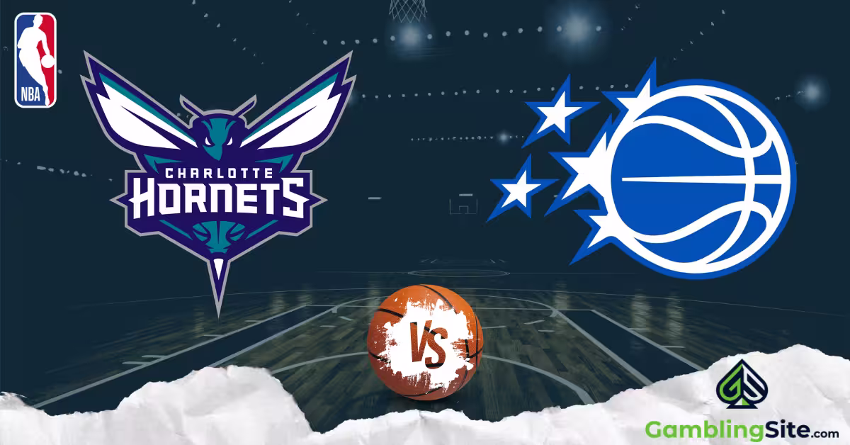 Charlotte Hornets vs. Orlando Magic - NBA Logo