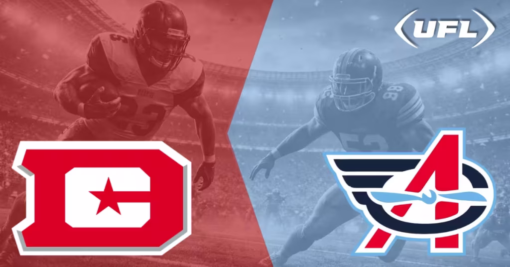 DC Defenders vs. Columbus Aviators - UFL Logo