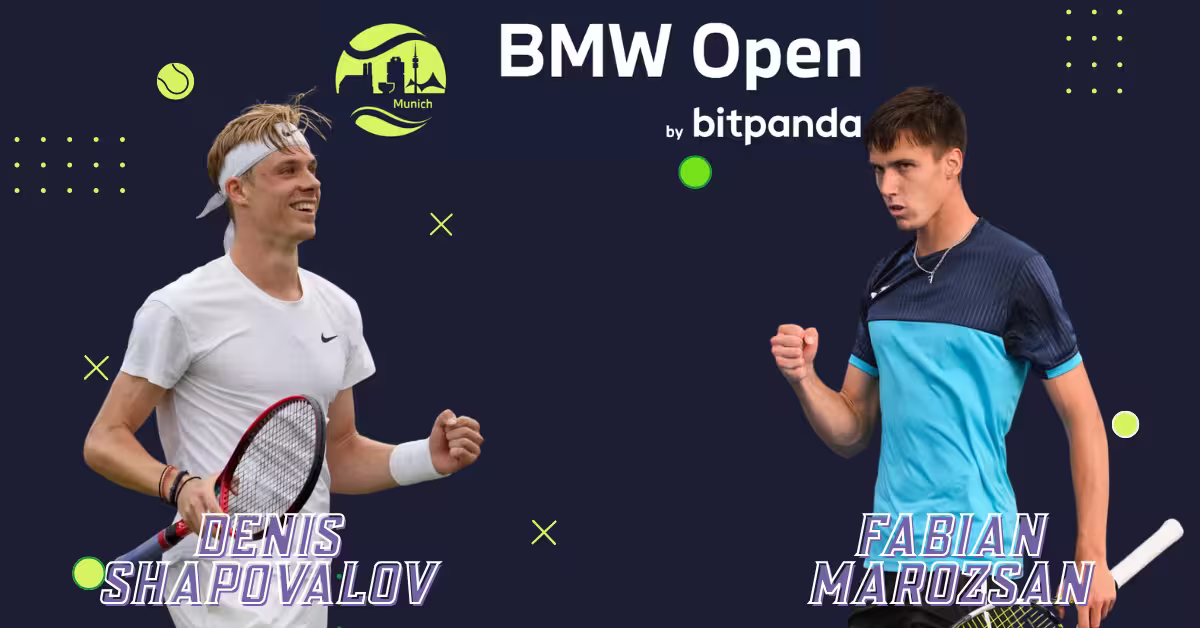 Denis Shapovalov vs. Fabian Marozsan - 2026 BMW Open Logo