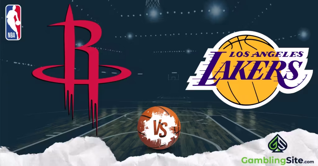 Houston Rockets vs. Los Angeles Lakers - NBA Logo