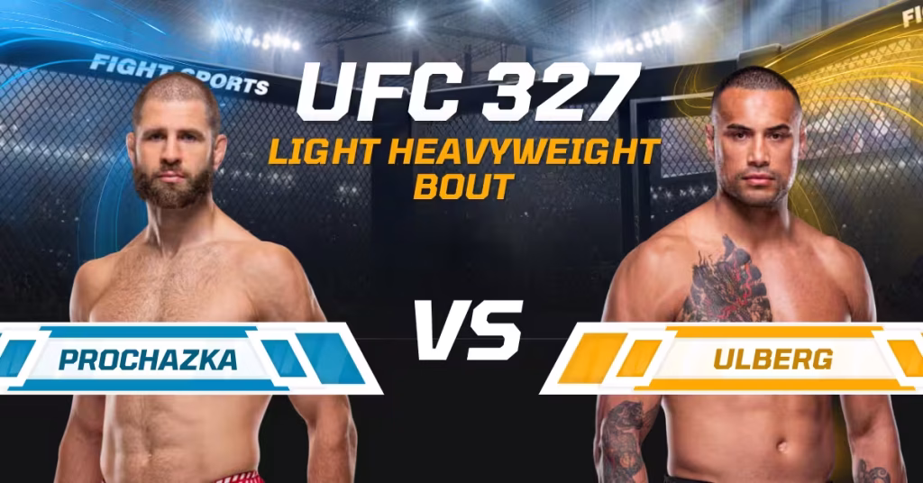 Jiri Prochazka vs. Carlos Ulberg - UFC 327