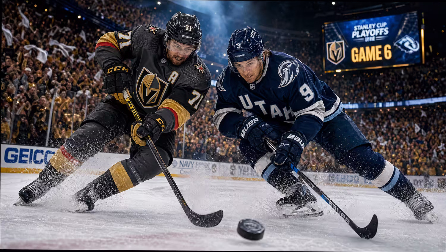 Golden Knights vs Mammoth Game 6 Prediction