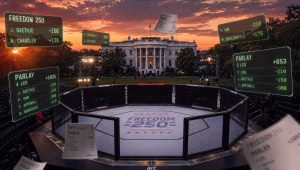 UFC White House - Freedom 250 Octagon