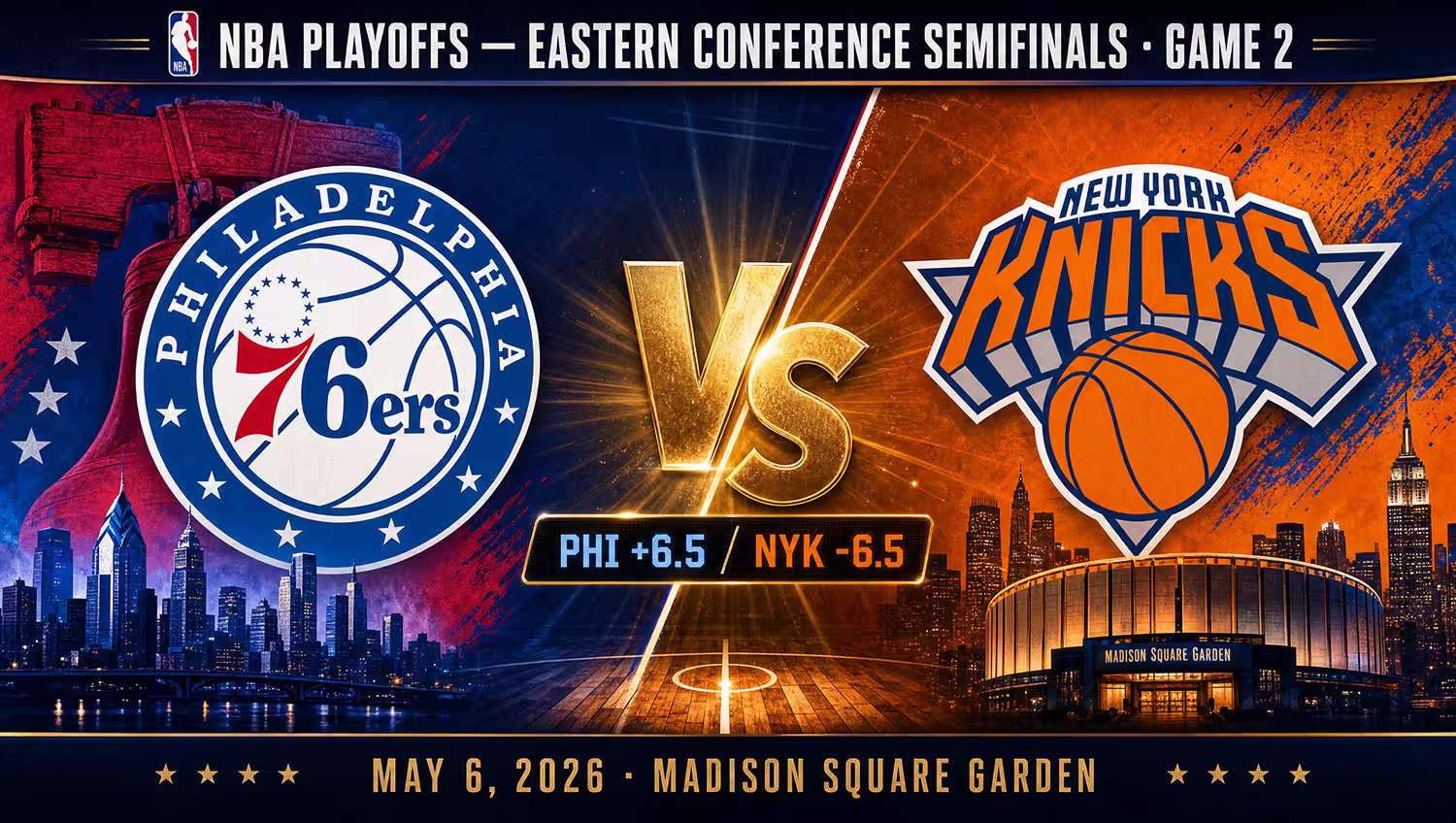 76ers vs Knicks Game 2 Prediction