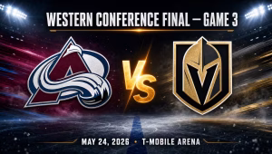 Avalanche vs. Golden Knights Game 3 Prediction
