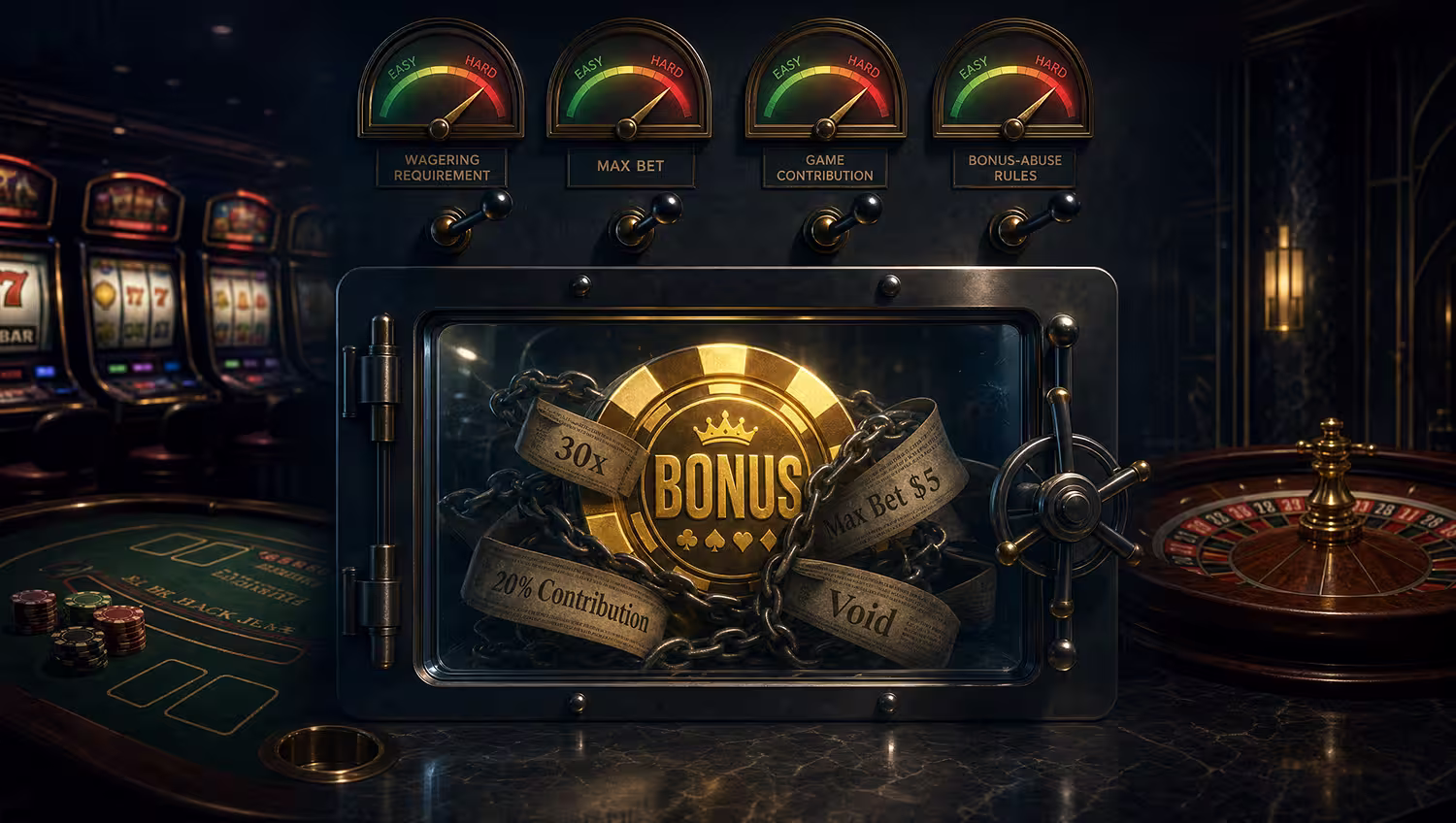 Online Casino Bonuses Locked Up and Harder to Get