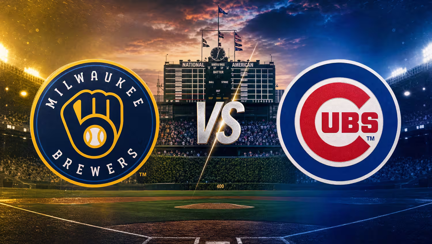 Brewers vs. Cubs