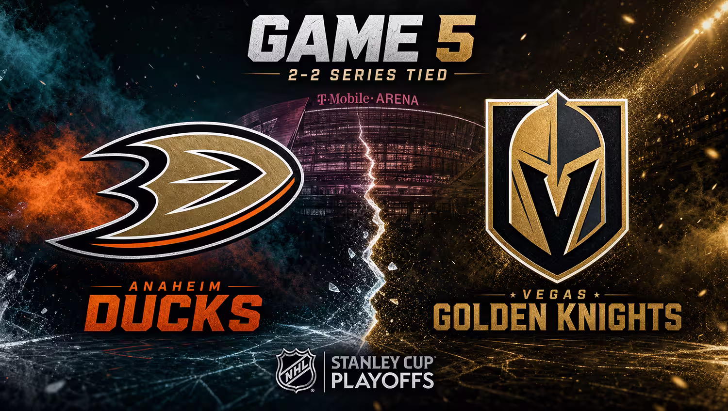 Ducks vs. Golden Knights Game 5 Prediction