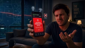 Man Having Geolocation Errors on Betting App